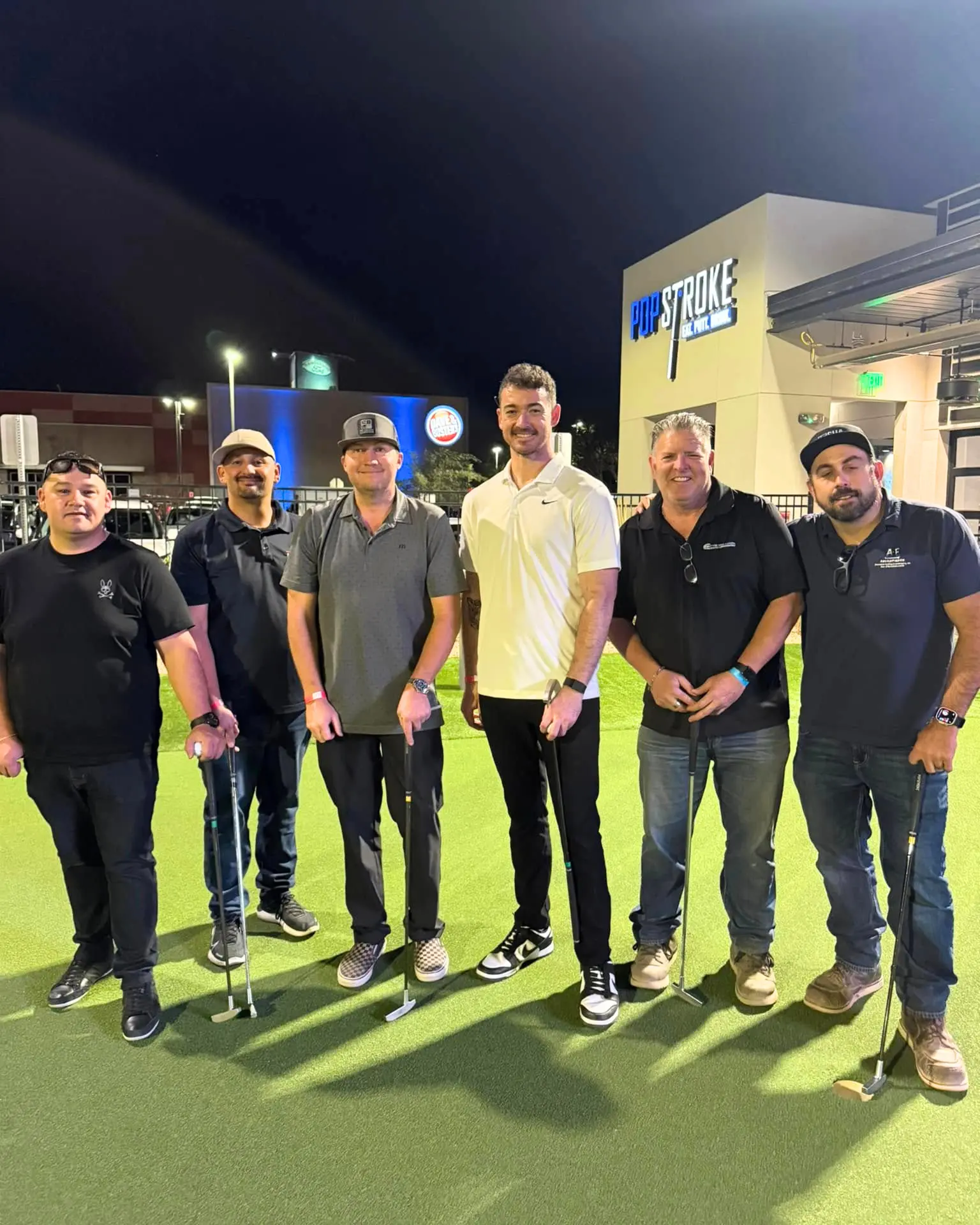 With contractors at a SHA mixer event
