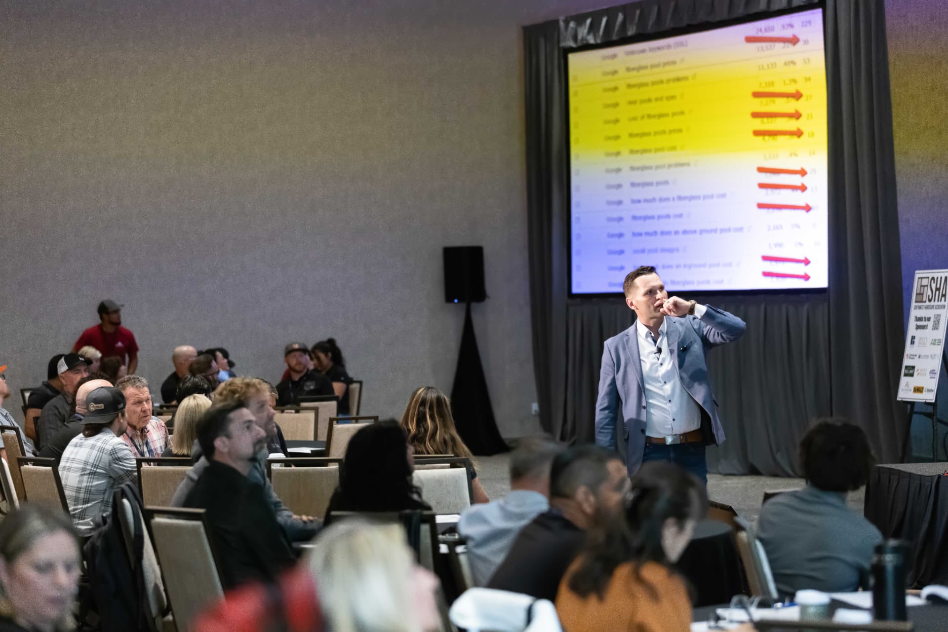 A packed room at last year's Contractor Growth Summit