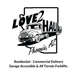 Love 2 Haul Trucking logo